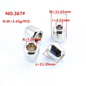 Bronze/Gold/Platinum/Matte black/Rose Gold/White/Glossy black-Alloy End Stopper Bronze/Gold/Platinum/Matte black/Rose Gold/White/Glossy black-Alloy End Stopper