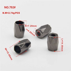 Matte black/Gold/Rose Gold/Platinum/Bronze/Glossy black/White-Alloy End Stopper Matte black/Gold/Rose Gold/Platinum/Bronze/Glossy black/White-Alloy End Stopper