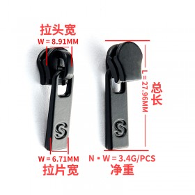 No. 3 Zinc Alloy Zipper Pulls N100157 No. 3 Zinc Alloy Zipper Pulls N100157