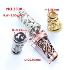 Platinum/Gold/Matte black/Rose Gold/White/Glossy black/Bronze-Alloy End Stopper Platinum/Gold/Matte black/Rose Gold/White/Glossy black/Bronze-Alloy End Stopper